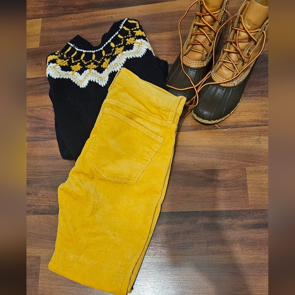 J.crew corduroy pants Golden Suze 26 - Picture 1 of 7